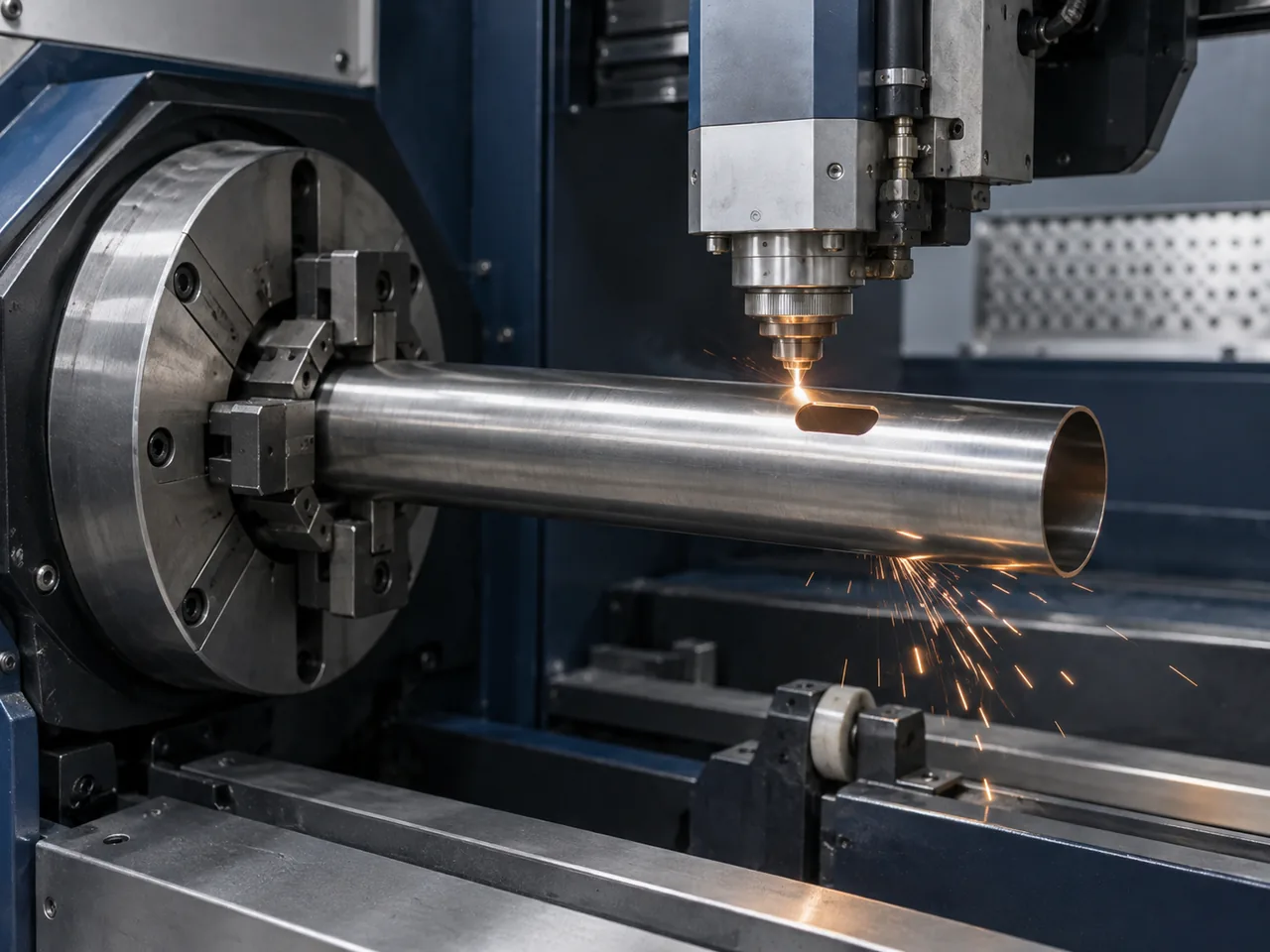 Immagine illustrativa: Taglio laser tubo